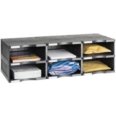 m-office Atenea Módulo Sostenible Jumbo Producto 100% Reciclado Y Reciclable Seis Compartimentos DIN A4 Compuesto por 3 Bases Y 2 Alturas m-office Atenea Módulo Sostenible Jumbo Producto 100% Reciclado Y Reciclable Seis Compartimentos DIN A4 Compuesto por 3 Bases Y 2 Alturas