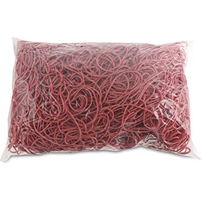 OFFICER PRODUCTS Bandas de goma para productos de oficina, diámetro de 80 mm, 1,5 x 1,5 mm, 1000 g, color rojo, accesorios de oficina pequeños, tipo estándar, material: goma, peso (g)-1000, color rojo, tamaño: 1,5 x OFFICER PRODUCTS Bandas de goma para productos de oficina, diámetro de 80 mm, 1,5 x 1,5 mm, 1000 g, color rojo, accesorios de oficina pequeños, tipo estándar, material: goma, peso (g)-1000, color rojo, tamaño: 1,5 x