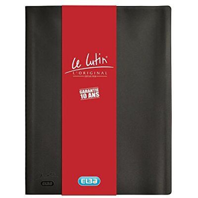 Oxford Elba Le Lutin ProtÃ..de Documento A4 PVC con 40 Bolsillos Negro Oxford Elba Le Lutin ProtÃ..de Documento A4 PVC con 40 Bolsillos Negro
