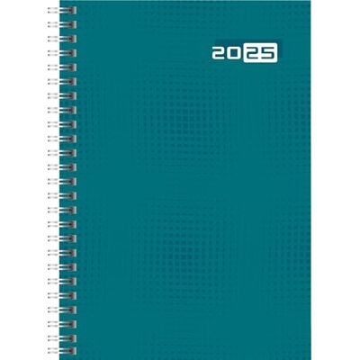rido/idé Calendario libro Mod. futura 2 2025 A5, papel, color azul petróleo rido/idé Calendario libro Mod. futura 2 2025 A5, papel, color azul petróleo