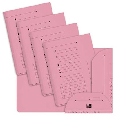 Oxford l"oblique Aktenmappe HV, Farbe: rosa, 240 g/qm Oxford l"oblique Aktenmappe HV, Farbe: rosa, 240 g/qm