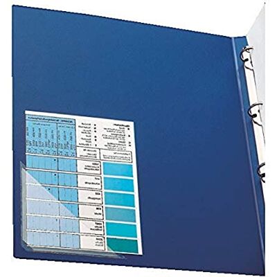 VELOFLEX Fundas triangulares autoadhesivas 170 x 170 mm, 100 unidades Lámina de PP transparente, 140 my delante, 100 my detrás, esquina abierta, para libros, carpetas y archivadores VELOFLEX Fundas triangulares autoadhesivas 170 x 170 mm, 100 unidades Lámina de PP transparente, 140 my delante, 100 my detrás, esquina abierta, para libros, carpetas y archivadores