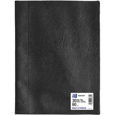 Oxford Elba Portafolio Hunter PVC flexible 60 fundas (30 fundas A4) azul Oxford Elba Portafolio Hunter PVC flexible 60 fundas (30 fundas A4) azul