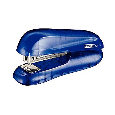 Rapid Leitz F6 Grapadora (metálica y de plástico, 20 hojas de capacidad), color azul transparente Rapid Leitz F6 Grapadora (metálica y de plástico, 20 hojas de capacidad), color azul transparente
