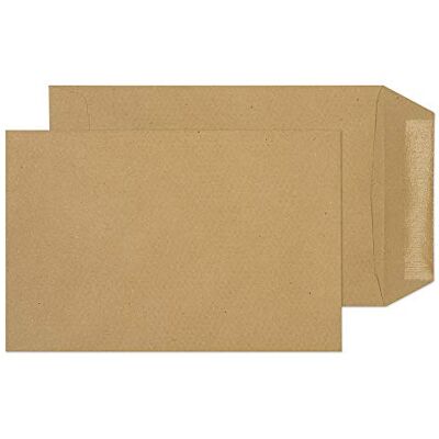 Blake Everyday sobres (19 x 12.7cm) 500 unidades 115 g/m² sobres kraft con goma papelería para oficinas y manualidades modelo Blake Everyday sobres (19 x 12.7cm) 500 unidades 115 g/m² sobres kraft con goma papelería para oficinas y manualidades modelo