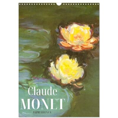 CALVENDO Claude Monet Impressions 2026 (calendario de pared 2027 DIN A3), 12 meses Wall Calendar CALVENDO Claude Monet Impressions 2026 (calendario de pared 2027 DIN A3), 12 meses Wall Calendar