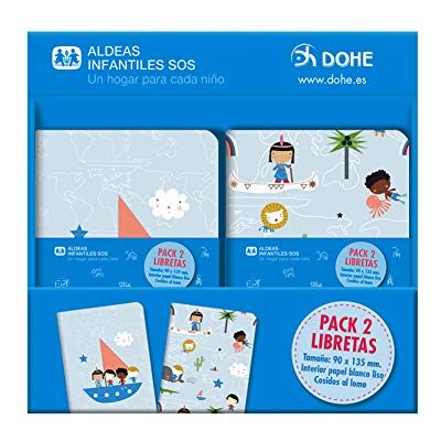 DOHE Expositor de libretas de Aldeas Infantiles SOS (16 packs de 2 libretas) DOHE Expositor de libretas de Aldeas Infantiles SOS (16 packs de 2 libretas)