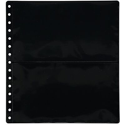 PARDO Pack de 10 fundas sellos , 4 alojamientos por hoja, transparente PARDO Pack de 10 fundas sellos , 4 alojamientos por hoja, transparente