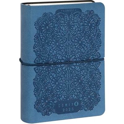 COMIX U YOURSELF Agenda diaria mini 2024-2025, agenda de 16 meses, con tapa blanda termomovirante, elástica y 448 páginas, ideal para escuela y universidad, 11 x 15,3 cm, azul COMIX U YOURSELF Agenda diaria mini 2024-2025, agenda de 16 meses, con tapa blanda termomovirante, elástica y 448 páginas, ideal para escuela y universidad, 11 x 15,3 cm, azul