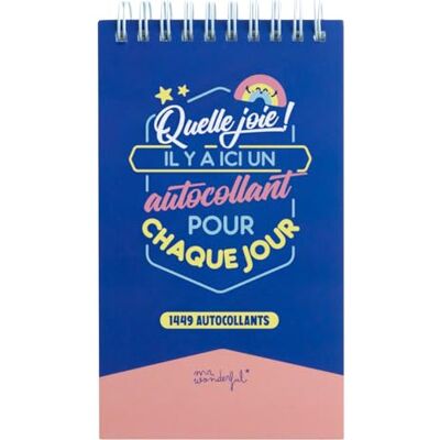 Mr. Wonderful Sr. Wonderful Mr.Wonderful Bloque de pegatinas para que tus notas sean increíbles Mr. Wonderful Sr. Wonderful Mr.Wonderful Bloque de pegatinas para que tus notas sean increíbles