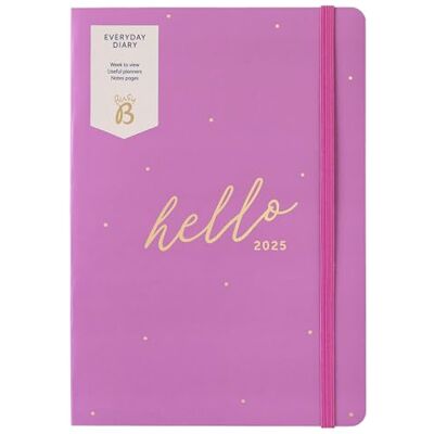 Busy B Agenda Diaria Everyday- Enero a Diciembre de 2025 Fuchsia Planificador semanal con notas Busy B Agenda Diaria Everyday- Enero a Diciembre de 2025 Fuchsia Planificador semanal con notas