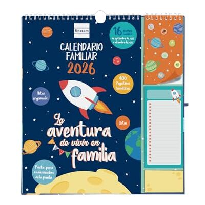 Finocam Calendario de Pared Plus 16 Meses 2025 2026 Mes Vista Septiembre 2025 Diciembre 2026 (16 meses) Familiar Español Finocam Calendario de Pared Plus 16 Meses 2025 2026 Mes Vista Septiembre 2025 Diciembre 2026 (16 meses) Familiar Español