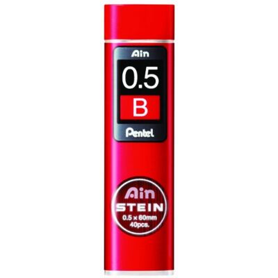 Pentel Ain Stein Minas para Portaminas 0.5 mm B Negro 1 Ud Pentel Ain Stein Minas para Portaminas 0.5 mm B Negro 1 Ud