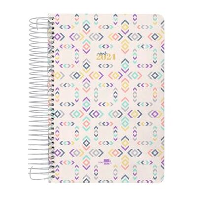 Liderpapel AGENDA ESPIRAL PERISSA A 2024 SEMANA VISTA PAPEL 80 GR DISEÐO SQUARE Liderpapel AGENDA ESPIRAL PERISSA A 2024 SEMANA VISTA PAPEL 80 GR DISEÐO SQUARE