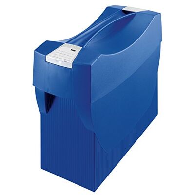 HAN Swing Plus Caja para carpetas colgantes (con compartimentos integrados para bolígrafos, 397 x 347 x 154 mm), color azul HAN Swing Plus Caja para carpetas colgantes (con compartimentos integrados para bolígrafos, 397 x 347 x 154 mm), color azul