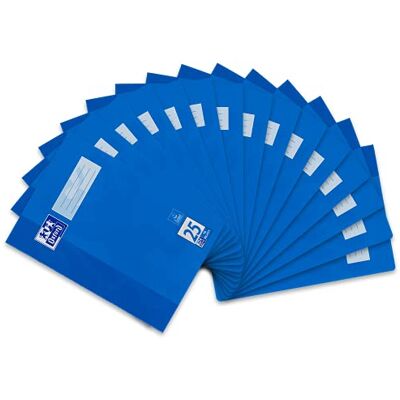 Oxford Hamelin Paperbrands 384401625 Lote de 15 libretas de líneas (DIN A4, fondo 25, 16 hojas) Oxford Hamelin Paperbrands 384401625 Lote de 15 libretas de líneas (DIN A4, fondo 25, 16 hojas)