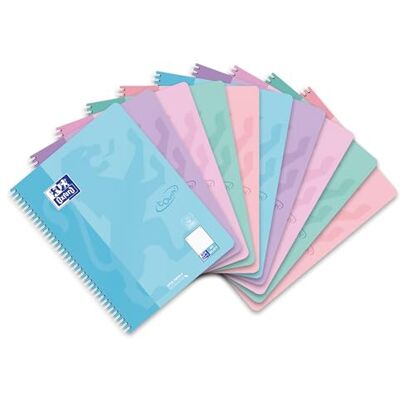 Oxford Touch Cuaderno de notas (A4, 160 páginas, 10 unidades, 5 colores pastel) Oxford Touch Cuaderno de notas (A4, 160 páginas, 10 unidades, 5 colores pastel)