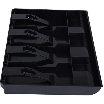 Jadeshay Bandeja de Efectivo,Caja Registradora Cajón Portamonedas 4 Compartimentos para Billetes 3 Organizador de Dinero para Supermercados Cafeterías y Establecimientos Similares,32 x 24.5 x 3.5cm Jadeshay Bandeja de Efectivo,Caja Registradora Cajón Portamonedas 4 Compartimentos para Billetes 3 Organizador de Dinero para Supermercados Cafeterías y Establecimientos Similares,32 x 24.5 x 3.5cm