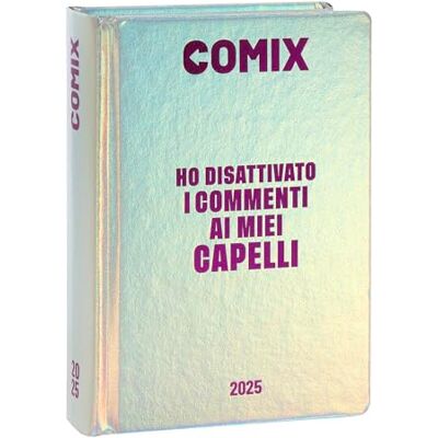 COMIX Agenda diaria de 16 meses, agenda escolar 2024-2025 para niños y niñas, con tapa dura, ideal para la escuela secundaria, 13 x 17,8 cm (alt.) cm, Holo COMIX Agenda diaria de 16 meses, agenda escolar 2024-2025 para niños y niñas, con tapa dura, ideal para la escuela secundaria, 13 x 17,8 cm (alt.) cm, Holo