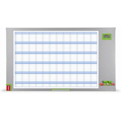 Nobo Planning Magnético Performance Plus Anual Accesorio de planning (1040 mm, 600 mm, 725 mm, 50 mm, 1178 mm, 4,9 kg) Nobo Planning Magnético Performance Plus Anual Accesorio de planning (1040 mm, 600 mm, 725 mm, 50 mm, 1178 mm, 4,9 kg)