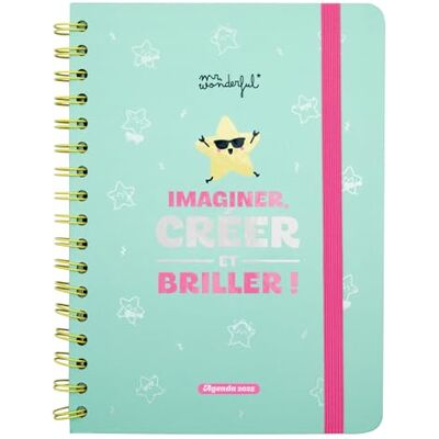 Mr. Wonderful Sr. Wonderful – Agenda Wonder 2025 Semanier – Imaginar, crear... y brillar! Incluye 8 hojas de pegatinas y blocs de notas pegatinas Mr. Wonderful Sr. Wonderful – Agenda Wonder 2025 Semanier – Imaginar, crear... y brillar! Incluye 8 hojas de pegatinas y blocs de notas pegatinas