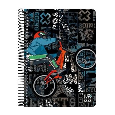 Grafoplas Grafoplás Cuaderno Cuarto 80 Hojas Cuadriculadas 4x4 90g Tapa Plastico Espiral Cierre Coil-Lock Colección Diseño Bits&Bobs Pop Up Design Cross Certificado FSC Grafoplas Grafoplás Cuaderno Cuarto 80 Hojas Cuadriculadas 4x4 90g Tapa Plastico Espiral Cierre Coil-Lock Colección Diseño Bits&Bobs Pop Up Design Cross Certificado FSC
