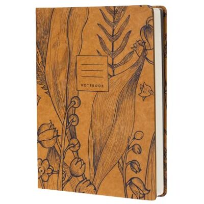Collins Debden Tara Cuaderno de rayas (A5, tapa marrón, diseño floral, tapas resistentes al desgaste, 192 páginas, papel crema) Collins Debden Tara Cuaderno de rayas (A5, tapa marrón, diseño floral, tapas resistentes al desgaste, 192 páginas, papel crema)