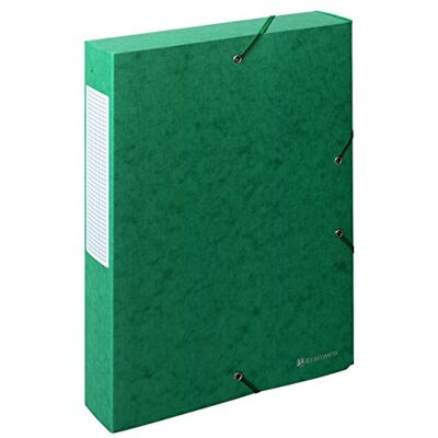 Exacompta 10 cajas de archivo Scotten A4 lomo 6 cm verde Exacompta 10 cajas de archivo Scotten A4 lomo 6 cm verde