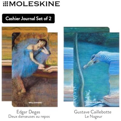 Moleskine Impressionismus Cahier (2er Set), L/A5, blanko, weicher Einband Moleskine Impressionismus Cahier (2er Set), L/A5, blanko, weicher Einband