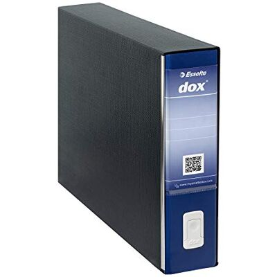 Rexel Esselte Dox 10 Archivador de anillas con palanca (formato A3), color azul Rexel Esselte Dox 10 Archivador de anillas con palanca (formato A3), color azul