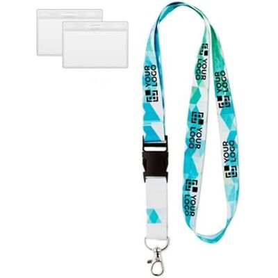 ZPUBLI+ Lanyard PERSONALIZADO con logotipo y texto. Con cierre de seguridad. Colgantes tarjetas identificación, colgante llaves, colgante acreditaciones. Impresión 2 caras. (1, Con cierre) ZPUBLI+ Lanyard PERSONALIZADO con logotipo y texto. Con cierre de seguridad. Colgantes tarjetas identificación, colgante llaves, colgante acreditaciones. Impresión 2 caras. (1, Con cierre)