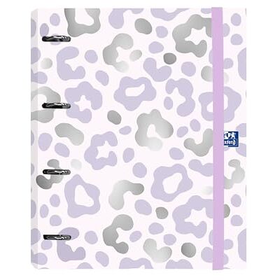 Oxford , Europeanbinder, Archivador de 4 anillas A4+, Tapa Extradura Dream Tech, Incluye Recambio Cuadrícula 5X5, Pizarra Write&Erase y Pegatinas, Diseño: animales Oxford , Europeanbinder, Archivador de 4 anillas A4+, Tapa Extradura Dream Tech, Incluye Recambio Cuadrícula 5X5, Pizarra Write&Erase y Pegatinas, Diseño: animales