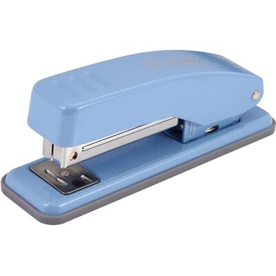 Swingline Engrapadora Cub Compact de escritorio, capacidad para 20 hojas, metal, azul eléctrico () Swingline Engrapadora Cub Compact de escritorio, capacidad para 20 hojas, metal, azul eléctrico ()