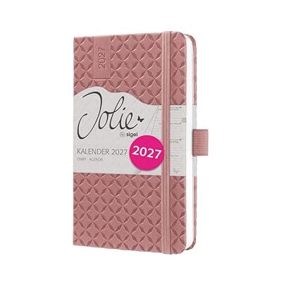 Sigel 7J130 Agenda semanal, A6, rosa nacarado Calendario, planificador, agenda semanal, organizador Certificado FSC – Jolie Sigel 7J130 Agenda semanal, A6, rosa nacarado Calendario, planificador, agenda semanal, organizador Certificado FSC – Jolie