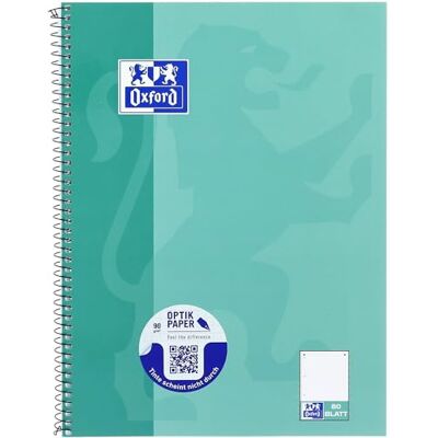 Oxford Cuaderno escolar con cuadrícula de puntos, DIN A4 Oxford Cuaderno escolar con cuadrícula de puntos, DIN A4