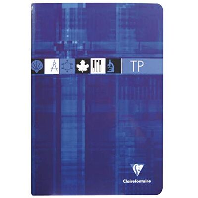 Clairefontaine Libreta de laboratorio (encuadernación grapada, A4, 90 g/120 g, 32 hojas, 10 unidades), varios colores Clairefontaine Libreta de laboratorio (encuadernación grapada, A4, 90 g/120 g, 32 hojas, 10 unidades), varios colores