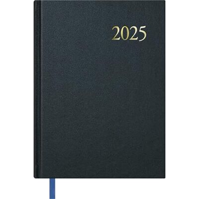 DOHE Agenda 2025 Día Página Tamaño Mediano: 14x20 cm 336 páginas Sábado y Domingo en la misma página Encuadernación cosida Tapa dura Color Negro Modelo Segovia DOHE Agenda 2025 Día Página Tamaño Mediano: 14x20 cm 336 páginas Sábado y Domingo en la misma página Encuadernación cosida Tapa dura Color Negro Modelo Segovia
