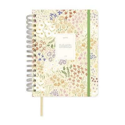 UO Agenda Anual 2026 Bloom Día Página: Empieza en enero de 2026 y Acaba en diciembre de 2026, Tapa Dura, con 127 Stickers, Goma elástica y Cinta de Registro, Flores UO Agenda Anual 2026 Bloom Día Página: Empieza en enero de 2026 y Acaba en diciembre de 2026, Tapa Dura, con 127 Stickers, Goma elástica y Cinta de Registro, Flores