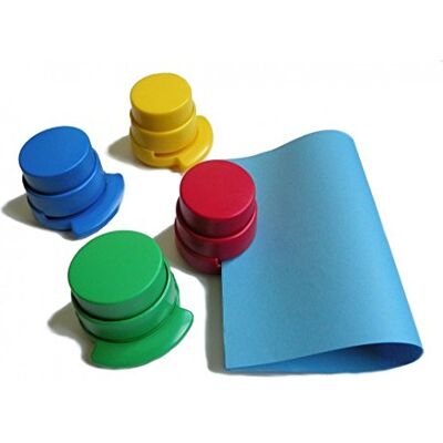 Maya Professional Tools ws-4grapadora sin grapas eco, color amarillo Maya Professional Tools ws-4grapadora sin grapas eco, color amarillo