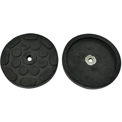 CLAS Equipements Sello de goma redondo con refuerzo arandela metálica, diámetro 120 x 4 mm, CLAS Equipements Sello de goma redondo con refuerzo arandela metálica, diámetro 120 x 4 mm,