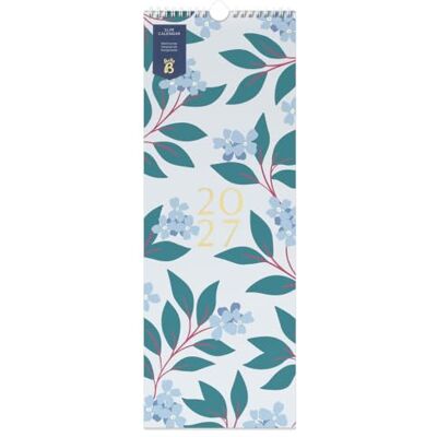 Busy B Calendario de pared delgado 2027, diseño floral, notas y bolsillo de El calendario de pared delgado en diseño floral incluye espacio para notas, un gancho para colgar y un bolsillo de Busy B Calendario de pared delgado 2027, diseño floral, notas y bolsillo de El calendario de pared delgado en diseño floral incluye espacio para notas, un gancho para colgar y un bolsillo de