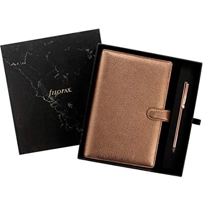 Organizador Personal de Lujo Filofax Finsbury en Oro Rosa - Organizador Personal Organizador Personal de Lujo Filofax Finsbury en Oro Rosa - Organizador Personal