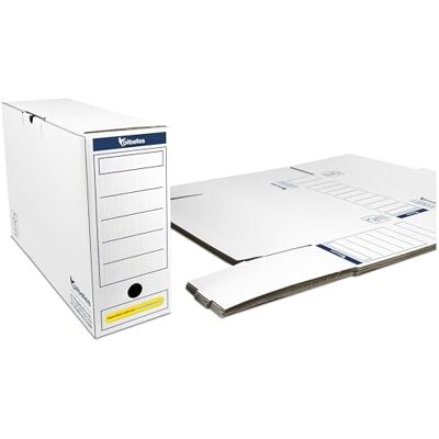 Pilbelles Archivador Definitivo 38x27x11,5 cm 30 unidades Archivadores de Oficina Caja de Archivo para Documentos Pilbelles Archivador Definitivo 38x27x11,5 cm 30 unidades Archivadores de Oficina Caja de Archivo para Documentos
