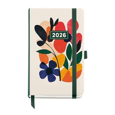 Miquelrius Agenda 2026 día por página, Formato pequeño (90 x 140 mm), Planificación diaria, Cubierta rígida cartón, Encuadernada, Cierre goma elástica, Papel 80 g/m², Catalán-EN-PT, Mini garden Miquelrius Agenda 2026 día por página, Formato pequeño (90 x 140 mm), Planificación diaria, Cubierta rígida cartón, Encuadernada, Cierre goma elástica, Papel 80 g/m², Catalán-EN-PT, Mini garden