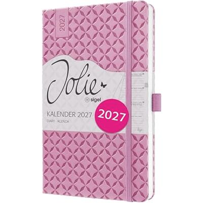 Sigel 7J129 Agenda semanal, A5, rojo oscuro Calendario, planificador, agenda semanal, organizador Certificado FSC – Jolie Sigel 7J129 Agenda semanal, A5, rojo oscuro Calendario, planificador, agenda semanal, organizador Certificado FSC – Jolie