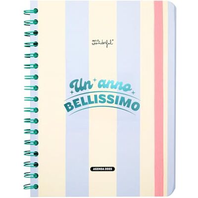 Mr. Wonderful Agenda Wonder 2025 Semanal – Un año precioso – Incluye 8 hojas de pegatinas y bloques de notas adhesivas con diferentes formas Mr. Wonderful Agenda Wonder 2025 Semanal – Un año precioso – Incluye 8 hojas de pegatinas y bloques de notas adhesivas con diferentes formas