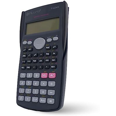 OFITURIA Calculadora científica, Calculadora Digital científica para Ingeniería, Escuela y Universidad, Pantalla 2 líneas, Compatible para Escuelas y Negocios (F-82MS) OFITURIA Calculadora científica, Calculadora Digital científica para Ingeniería, Escuela y Universidad, Pantalla 2 líneas, Compatible para Escuelas y Negocios (F-82MS)
