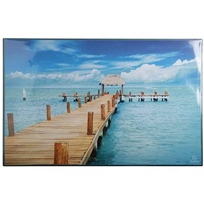 Exacompta Ref. 29794E – Caja de 10 soportes de cartón rígido rellenado – Alfombrilla de ratón – frontal y reverso de PVC para soportar el uso diario – 37,5 x 57,5 cm – Visual Sea – Se entrega en Exacompta Ref. 29794E – Caja de 10 soportes de cartón rígido rellenado – Alfombrilla de ratón – frontal y reverso de PVC para soportar el uso diario – 37,5 x 57,5 cm – Visual Sea – Se entrega en