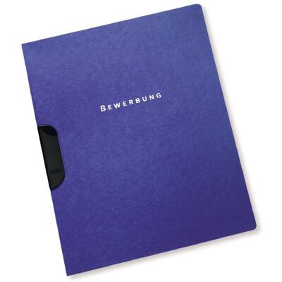 Oxford Elba 6411DB Carpeta de solicitud con clip (2 piezas, cartón, aproximadamente 30 hojas A4, 10 unidades), color azul Oxford Elba 6411DB Carpeta de solicitud con clip (2 piezas, cartón, aproximadamente 30 hojas A4, 10 unidades), color azul