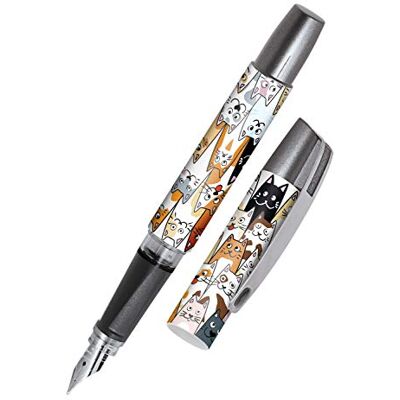Online Pluma Campus, color Fluffy Cats Iridiumfeder M Online Pluma Campus, color Fluffy Cats Iridiumfeder M